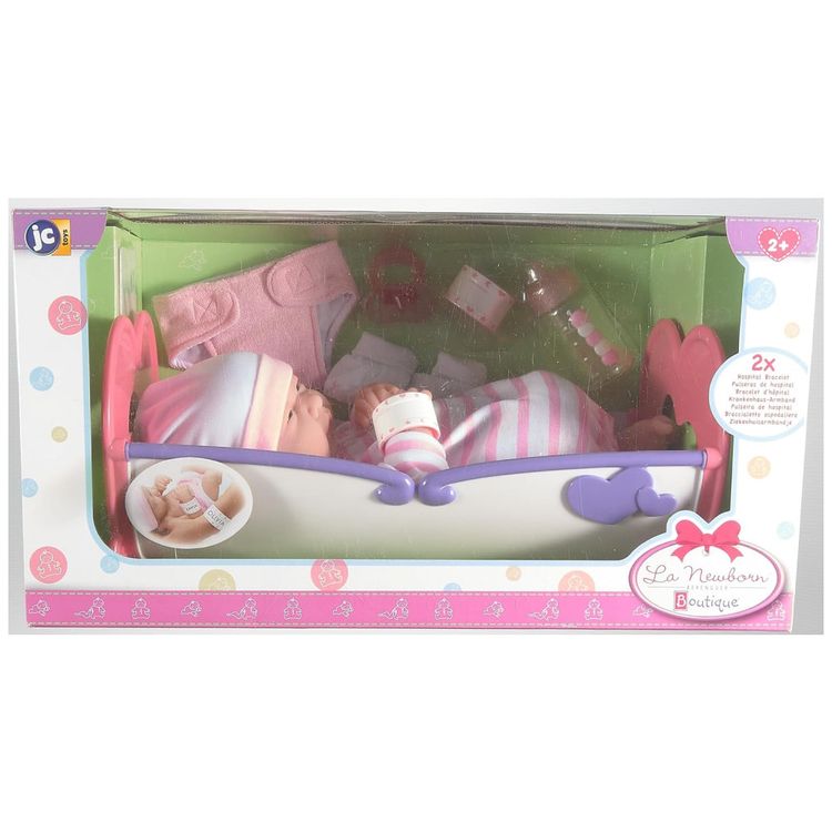 Bebe-Recem-Nascido-Newborn-Conjunto-de-Enxoval-de-Berco-Imagem-5