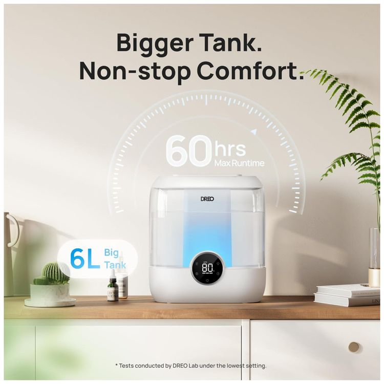 Umidificador-Dreo-para-Quarto-6-Litros-Design-Top-Fill-Imagem-4