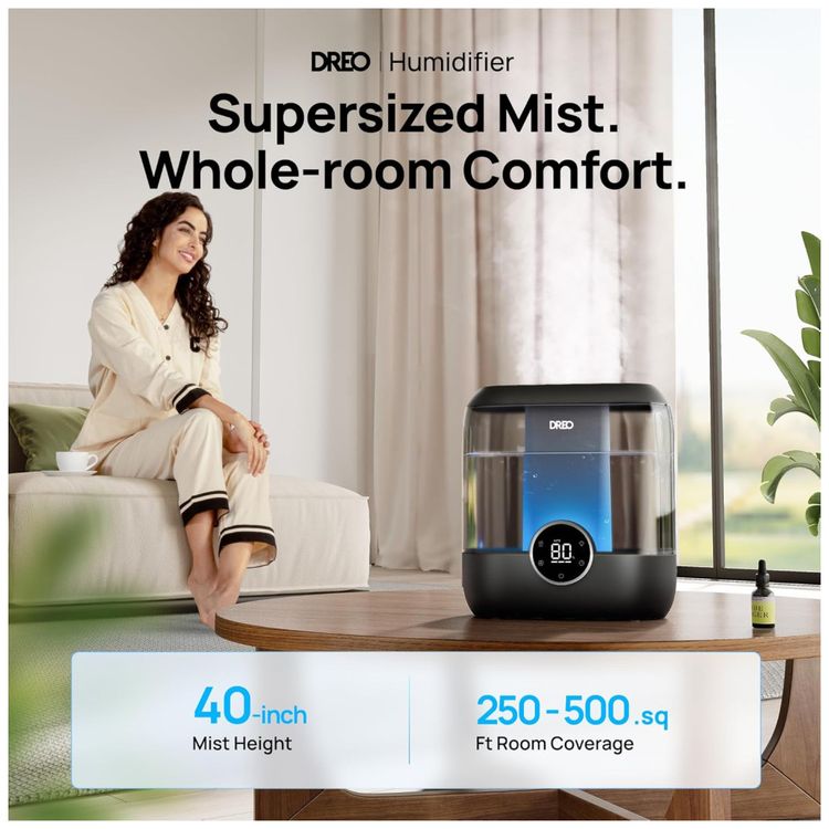 Umidificador-Inteligente-Dreo-para-Quarto-Top-Fill-de-6L-Imagem-1