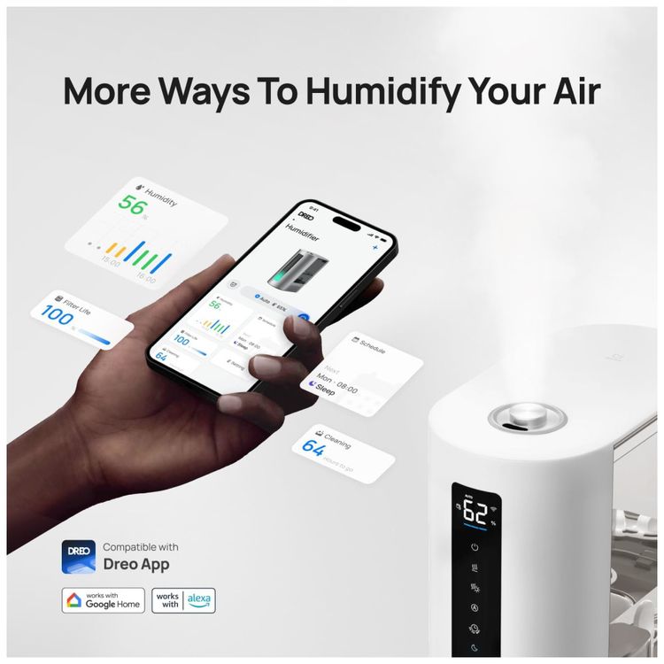 Umidificador-de-Ar-Dreo-6-Litros-para-Quarto-Tecnologia-Imagem-2