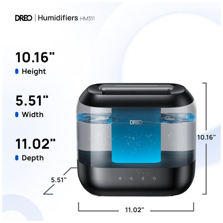 Umidificador-de-Ar-Dreo-4-Litros-Top-Fill---Difusor-de-Imagem-9