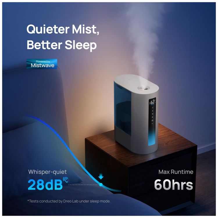 Umidificador-de-Ar-Dreo-6-Litros-para-Dormitorio-Vapor-Imagem-6