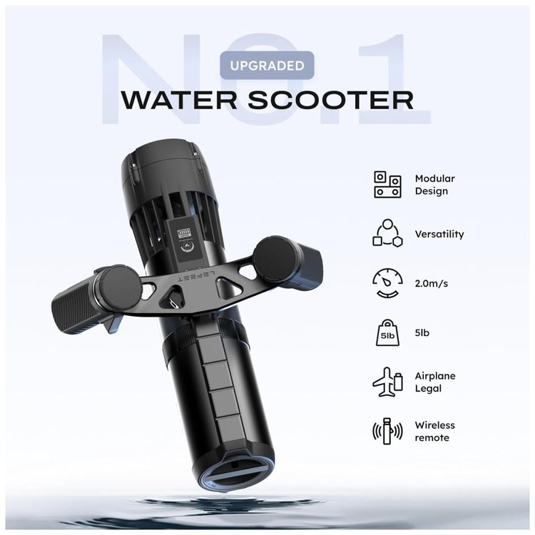 Scooter-Subaquatica-Profissional-LEFEET-P1---Potencia-de-2-Imagem-1