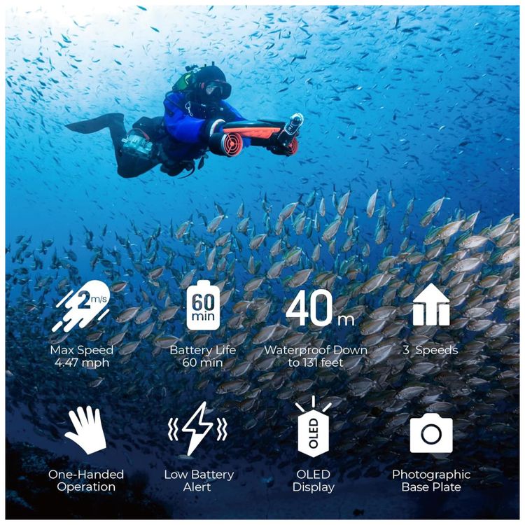 Mergulhador-Inteligente-Navbow-Plus--Scooter-Subaquatica-Imagem-1