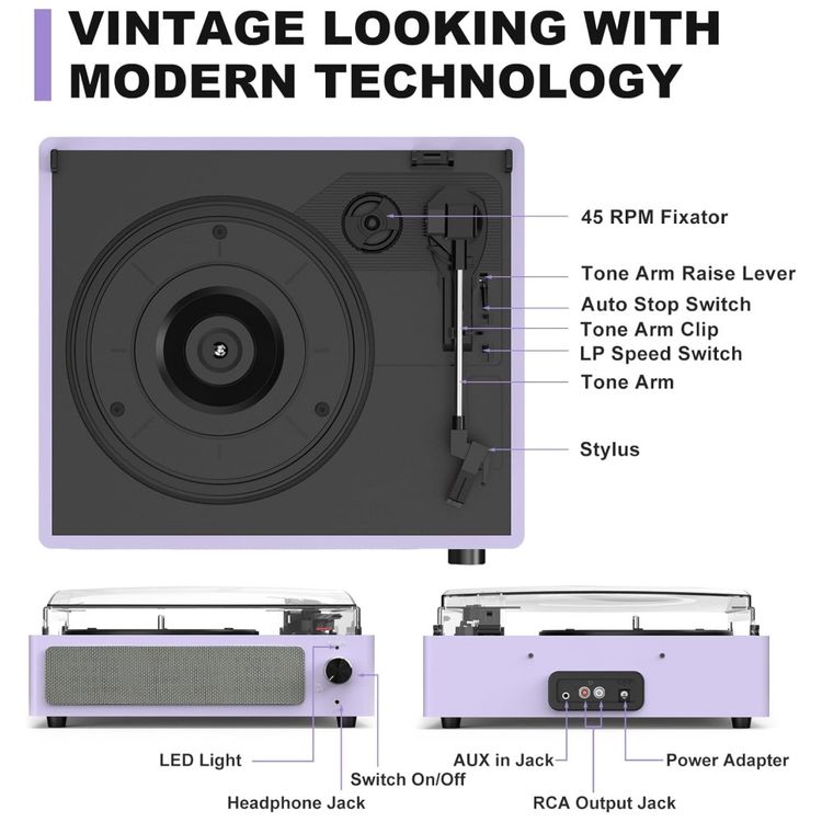 Toca-discos-Vinil-Novo-WOCKODER---Design-Elegante-com-Imagem-5