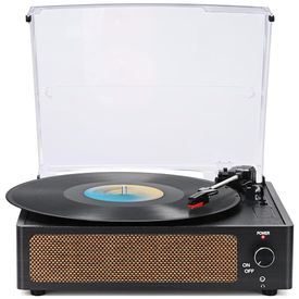 Toca-discos-Retro-da-WOCKODER-com-Caixas-de-Som-Imagem-0