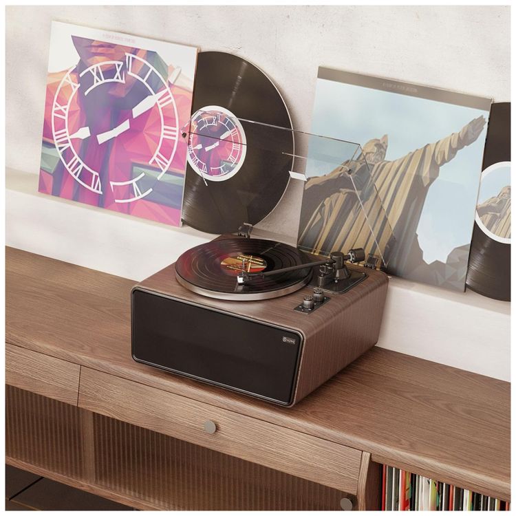 Toca-discos-de-vinil-All-in-One-XJ-HOME-Bluetooth-Imagem-7