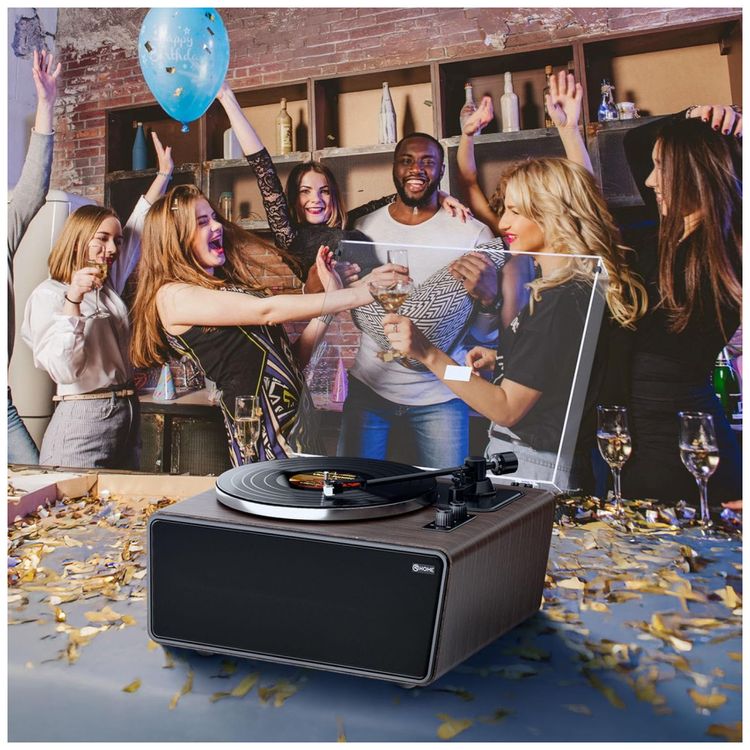 Toca-discos-de-vinil-All-in-One-XJ-HOME-Bluetooth-Imagem-8