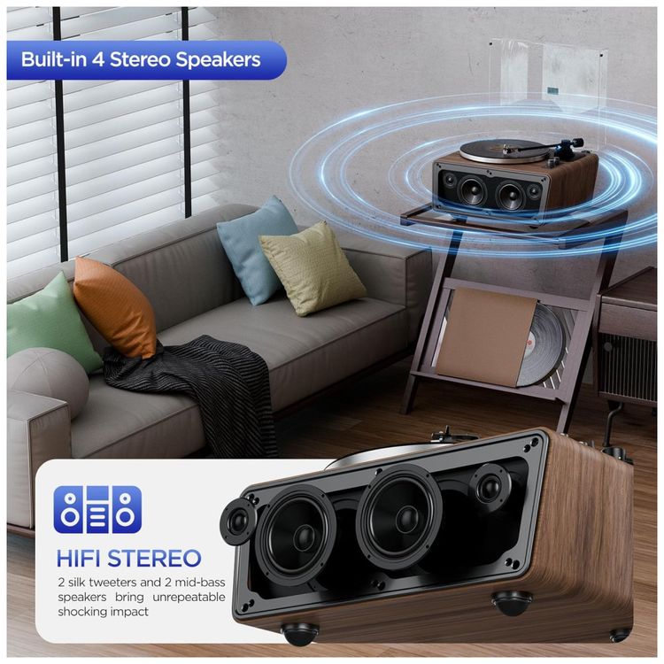 Toca-Discos-All-in-One-com-Bluetooth-e-Alto-falantes-Imagem-5