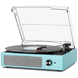 Toca-discos-de-Vinil-Vintage-com-Bluetooth-2-Imagem-0