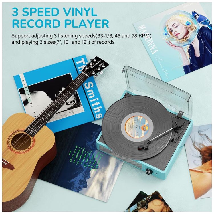 Toca-discos-de-Vinil-Vintage-com-Bluetooth-2-Imagem-4