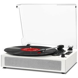 Toca-discos-Retro-3-em-1--Vinil-Bluetooth-e-USB---Imagem-0
