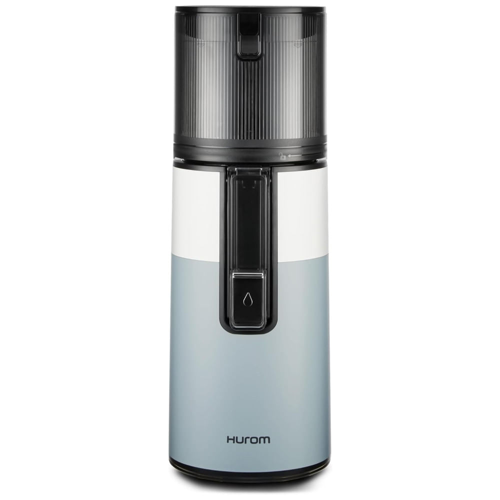 Espremedor de Frutas Hurom H400 Easy Clean, Azul Duo, Potente e Silencioso, Livre de BPA, Montagem sem Esforço, Ideal para Frutas Inteiras.