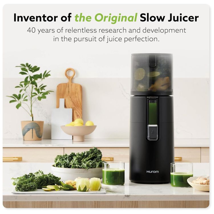 Espremedor-de-Frutas-Hurom-H400-Easy-Clean-Azul-Duo-Imagem-1