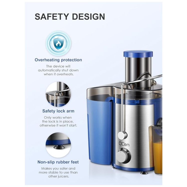 Extrator-de-Suco-QCen-800W-com-Abertura-Ampla-Centrifuga-Imagem-6
