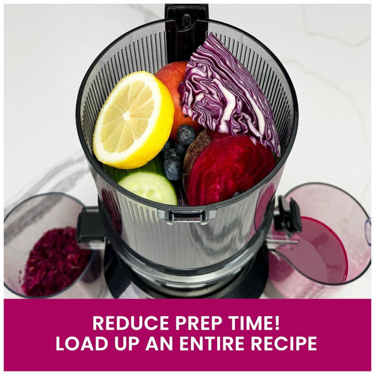 Extrator-de-Suco-Omega-Cold-Press-Juicer-Time-Saving-para-Imagem-2