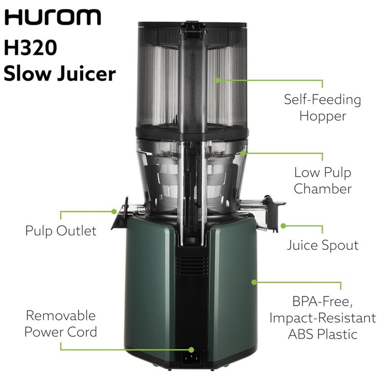 Prensa-de-Sucos-Hurom-H320-Verde-Escuro-e-Verde-Kale--Imagem-7