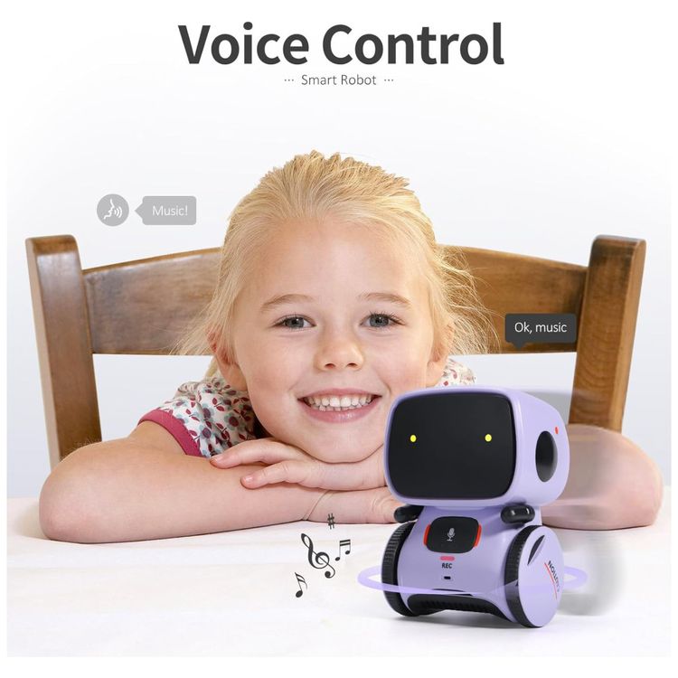 Robo-Interativo-GILOBABY-para-Criancas-Companheiro-com-Imagem-4