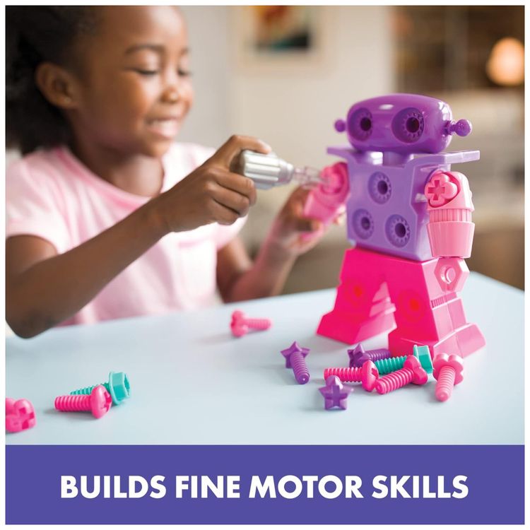 Kit-de-Montagem-de-Robo-Educativo-com-Brocas-23-Pecas-Imagem-1