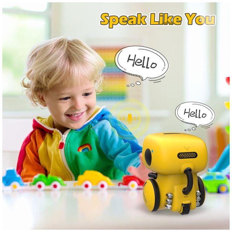 Robo-Interativo-KaeKid-para-Criancas---Com-Sensor-de-Toque-Imagem-5