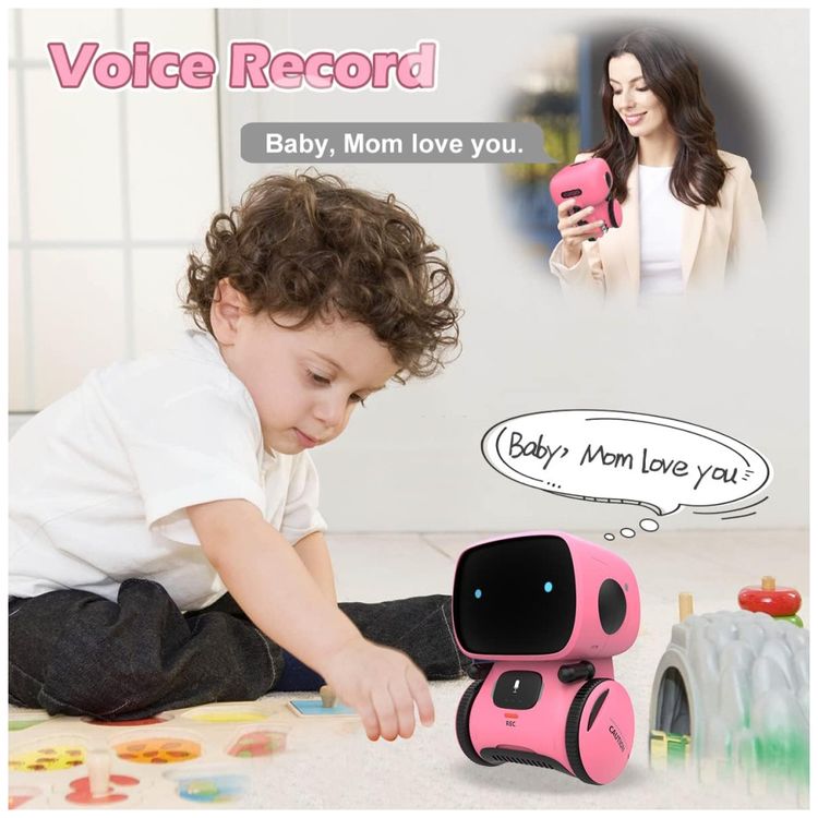 KaeKid-Robo-para-Meninas-35cm--Interativo-Sensor-de-Toque-Imagem-6