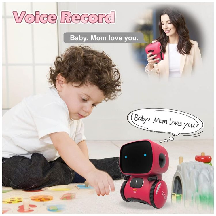 KaeKid-Robo-para-Meninas-35cm--Interativo-Sensor-de-Toque-Imagem-6