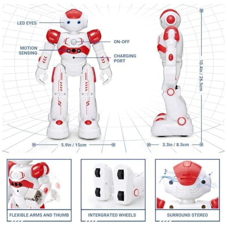 Robo-KingsDragon-RC-para-Criancas-Controle-por-Gestos-Imagem-1