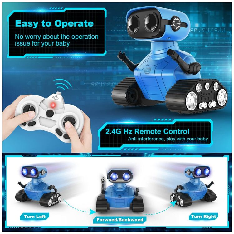 Robo-Emocionante-Recarregavel-com-Controle-Remoto-para-Imagem-3