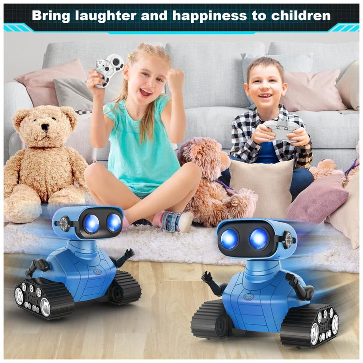 Robo-Emocionante-Recarregavel-com-Controle-Remoto-para-Imagem-4