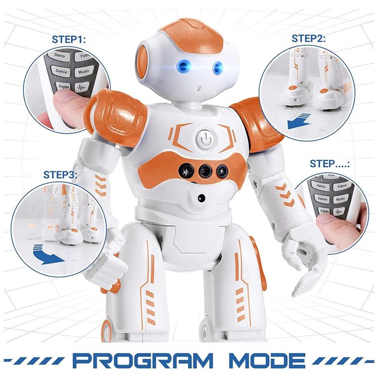 Robo-de-Controle-Remoto-KingsDragon-para-Criancas-Robo-Imagem-5