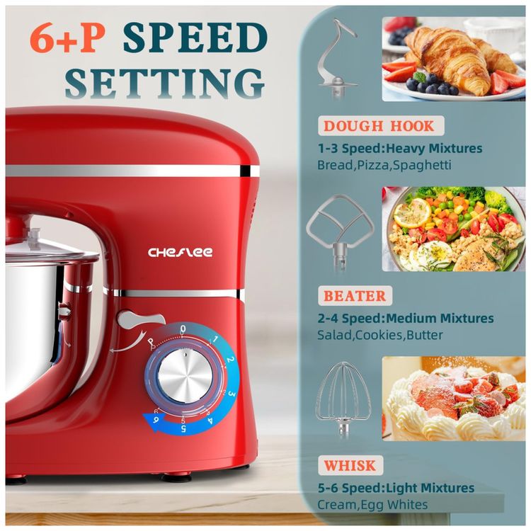 Batedeira-CHeflee-600W-6-Velocidades-com-Tigela-de-Aco-Imagem-1