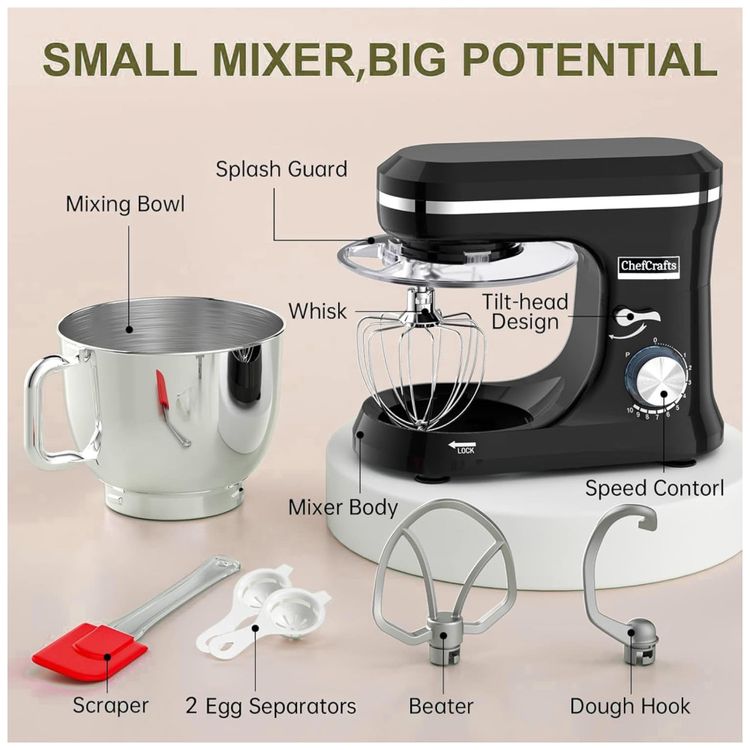 Batedeira-65L---Mixer-660W-10-Velocidades-Kitchen-TiltHead-Imagem-1