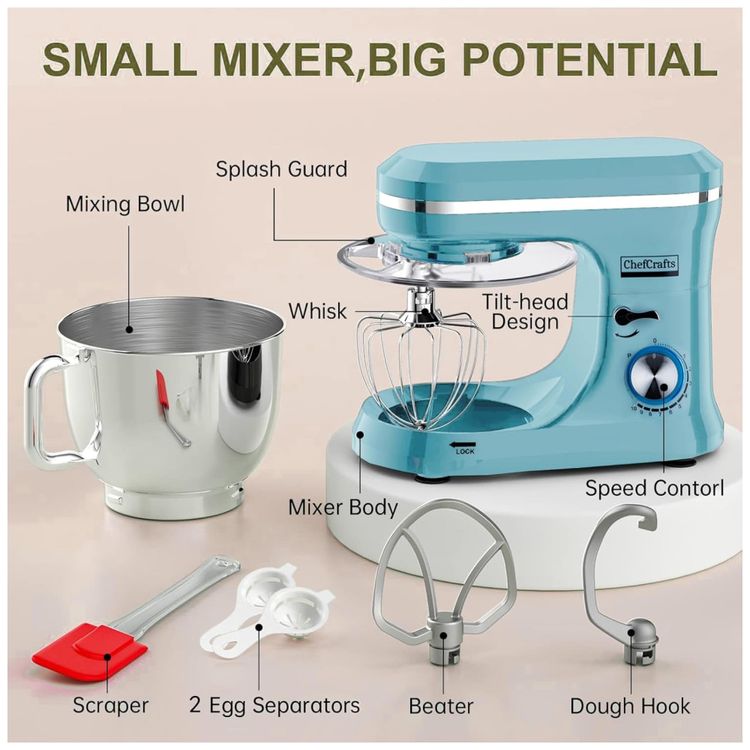 Batedeira-Eletrica-com-Tigela-de-65-Litros-Mixer-de-Imagem-1