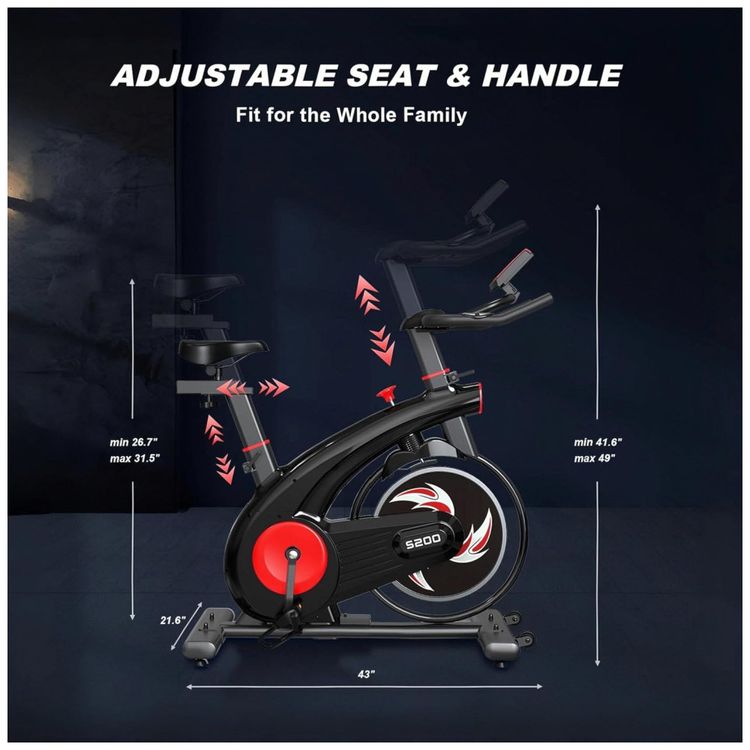 Bicicleta-de-Exercicio-Profissional-com-Monitor-de-Pulso-Imagem-4