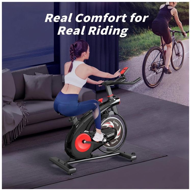 Bicicleta-de-Exercicio-Profissional-com-Monitor-de-Pulso-Imagem-5