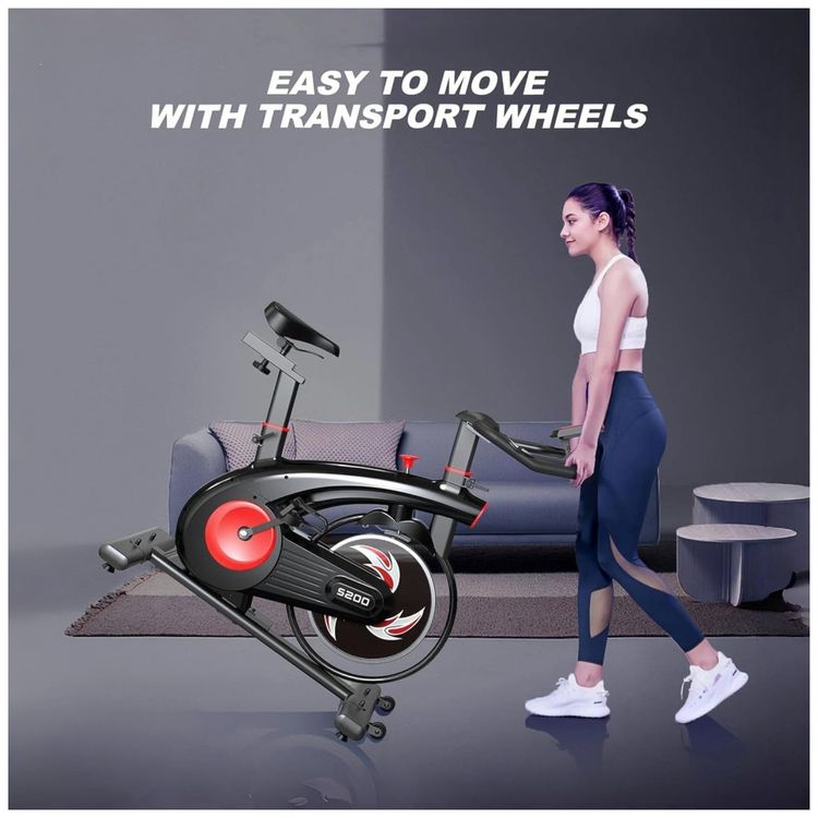 Bicicleta-de-Exercicio-Profissional-com-Monitor-de-Pulso-Imagem-6