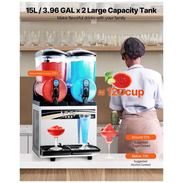 Maquina-de-Bebidas-Geladas-VEVOR-Duplo-Tanque-15-Litros-x2-Imagem-1