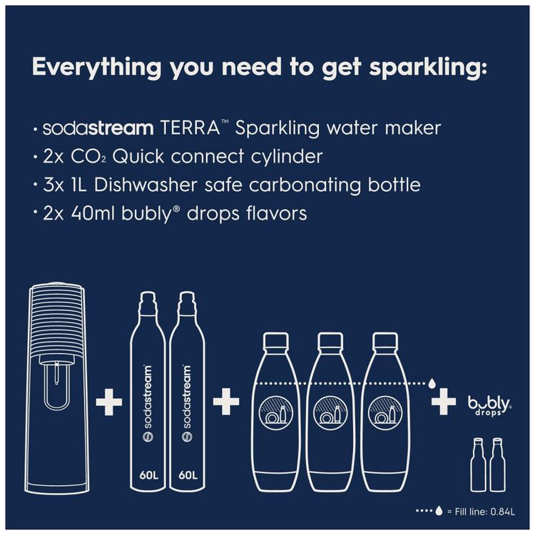 SodaStream-Terra-Sparkling-Maquina-de-fazer-agua-Bundle-Imagem-2