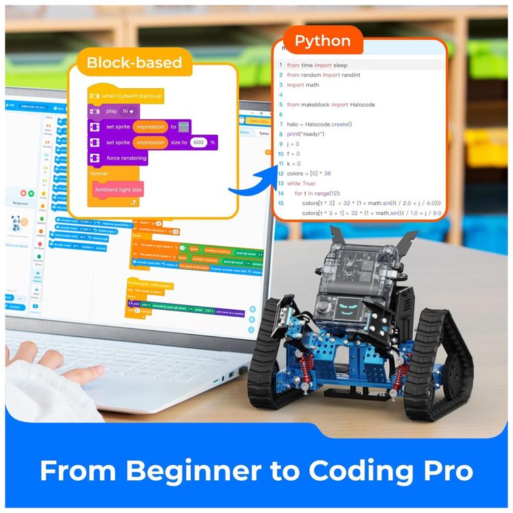 Kit-de-Robotica-Makeblock-mBot2-Rover-Robo-Interativo-para-Imagem-5