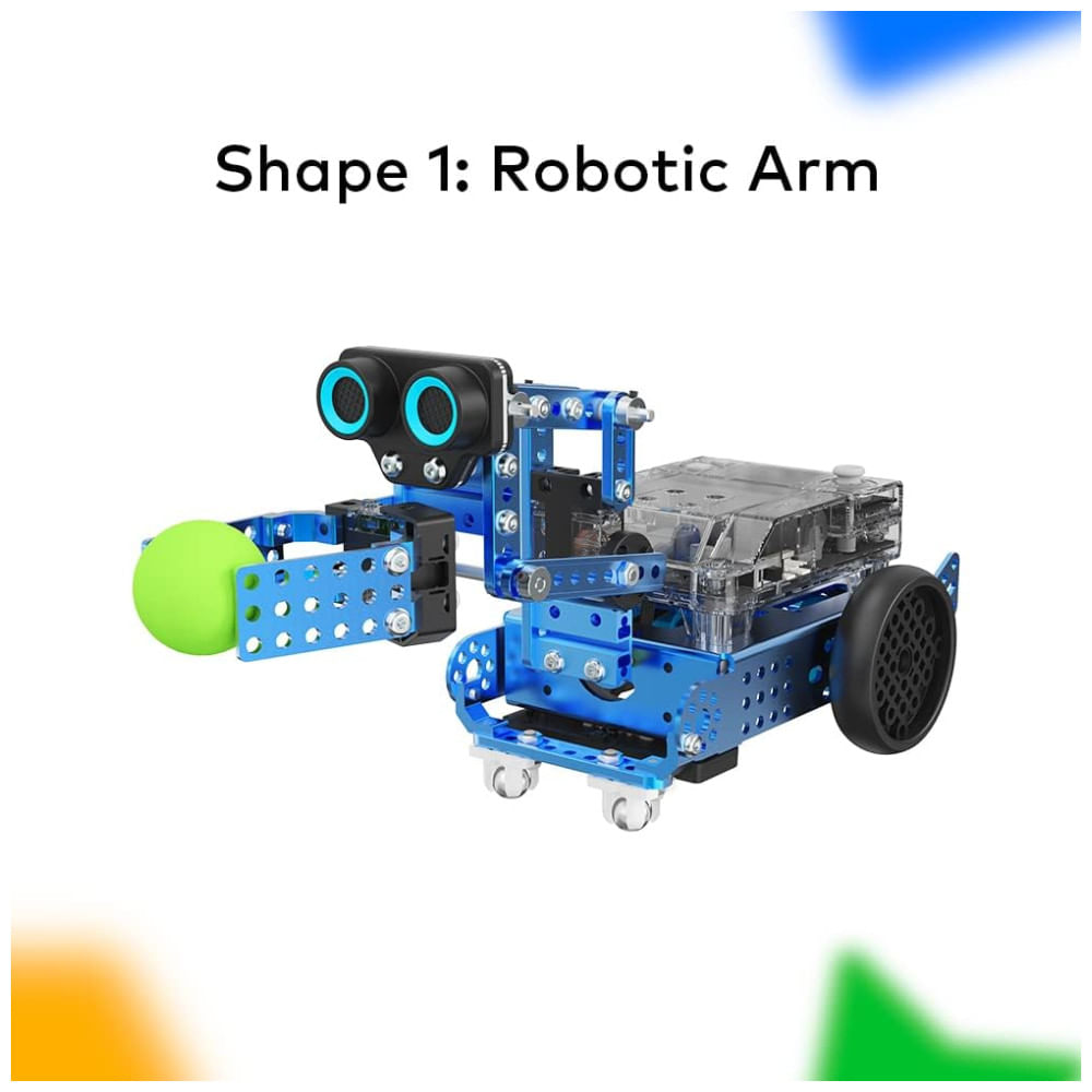 Encontraproduto.com.br - Kit de Expansão 3 em 1 Makeblock Smart World para o Brinquedo Robô Programável Carro mBot2