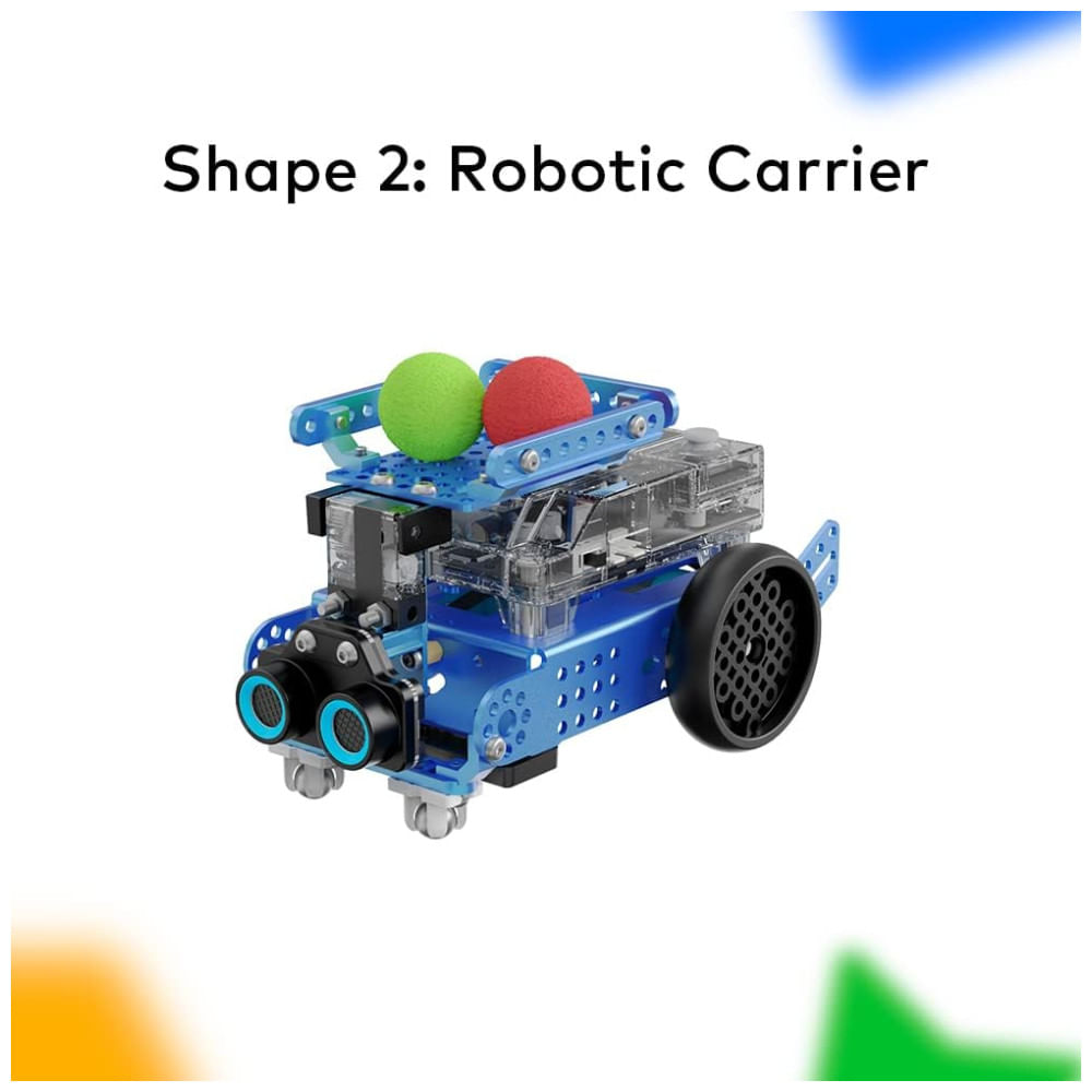 Encontraproduto.com.br - Kit de Expansão 3 em 1 Makeblock Smart World para o Brinquedo Robô Programável Carro mBot2