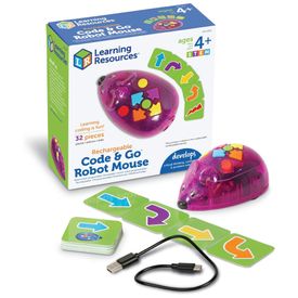 Learning-Resources--Robo-Rato-Programavel-Recarregavel---Imagem-0