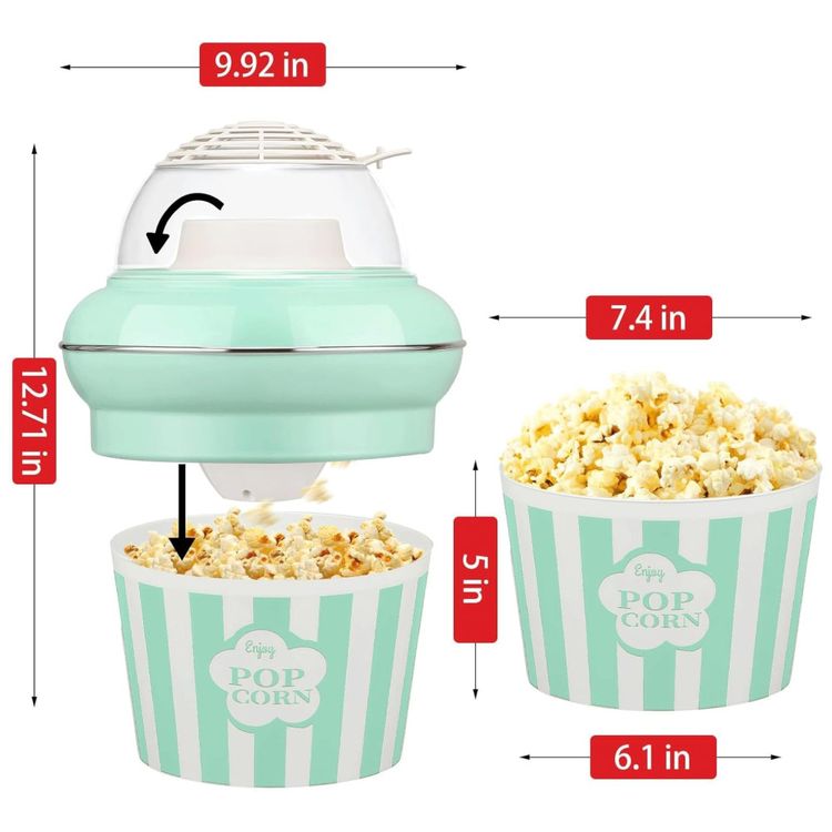 PIPOQUEIRA-ELETRICA-MAISON-HUIS-1100W-Air-Popper-com-Imagem-5