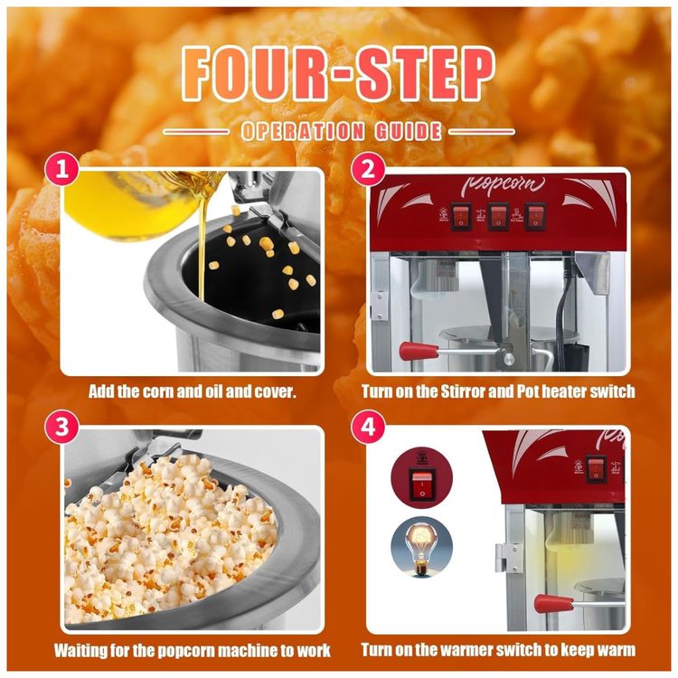 Pipoqueira-Comercial--850-W-Estilo-Cinema-Vermelha-com-Imagem-2