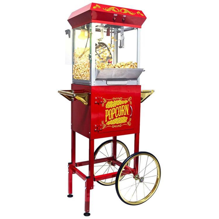 Pipoqueira-Retro-240-ml-com-Carrinho-Rodas-Caldeira-Inox-Imagem-0