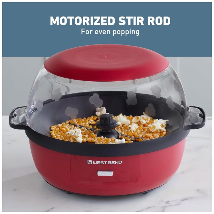Pipoqueira-West-Bend-Stir-Crazy-Hot-Oil-Popcorn-Popper-Imagem-3