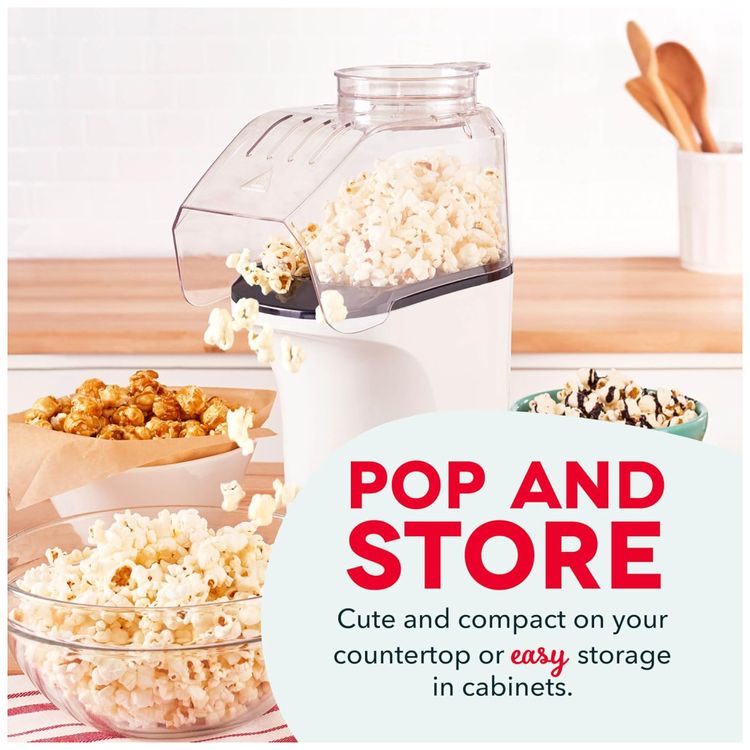 Pipoqueira-DASH-Hot-Air-Popcorn-Popper-com-Copo-Medidor-Imagem-4