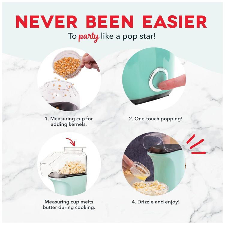 Pipoqueira-DASH-Hot-Air-Popcorn-Popper-Maker-com-Copo-Imagem-2