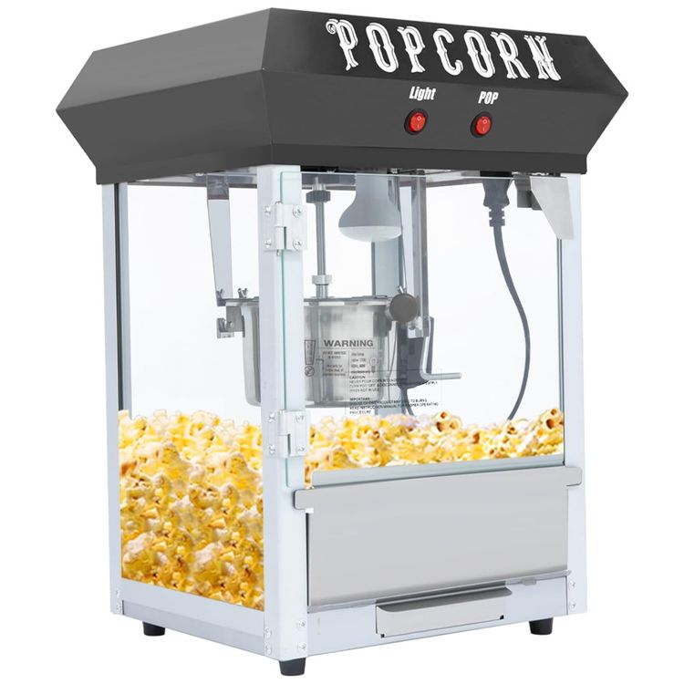 Pipoqueira-de-170g-Estilo-Bar-Maquina-de-Pipoca-Eletrica-Imagem-0