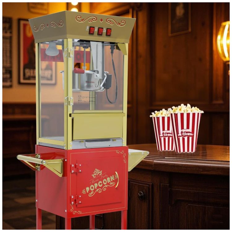 Pipoqueira-de-340g-com-Carrinho-Vintage-Popcorn-Maker-com-Imagem-5